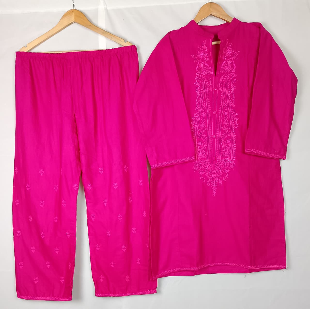 2 PIECE - EMBROIDERED KHADDAR SUIT