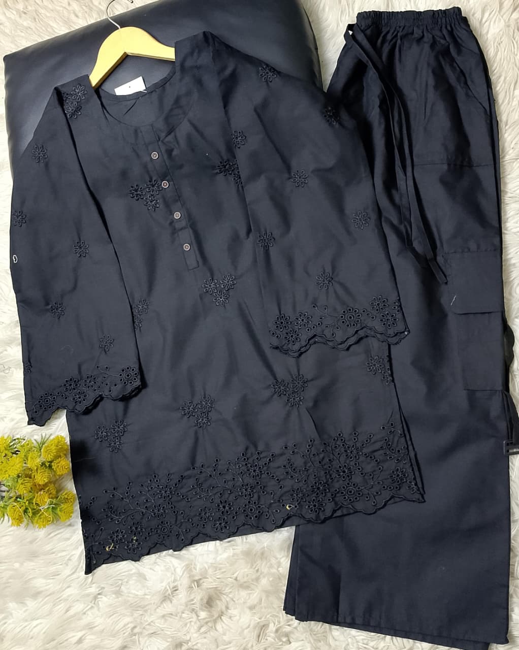 2 PIECE - EMBROIDERED LAWN SUIT