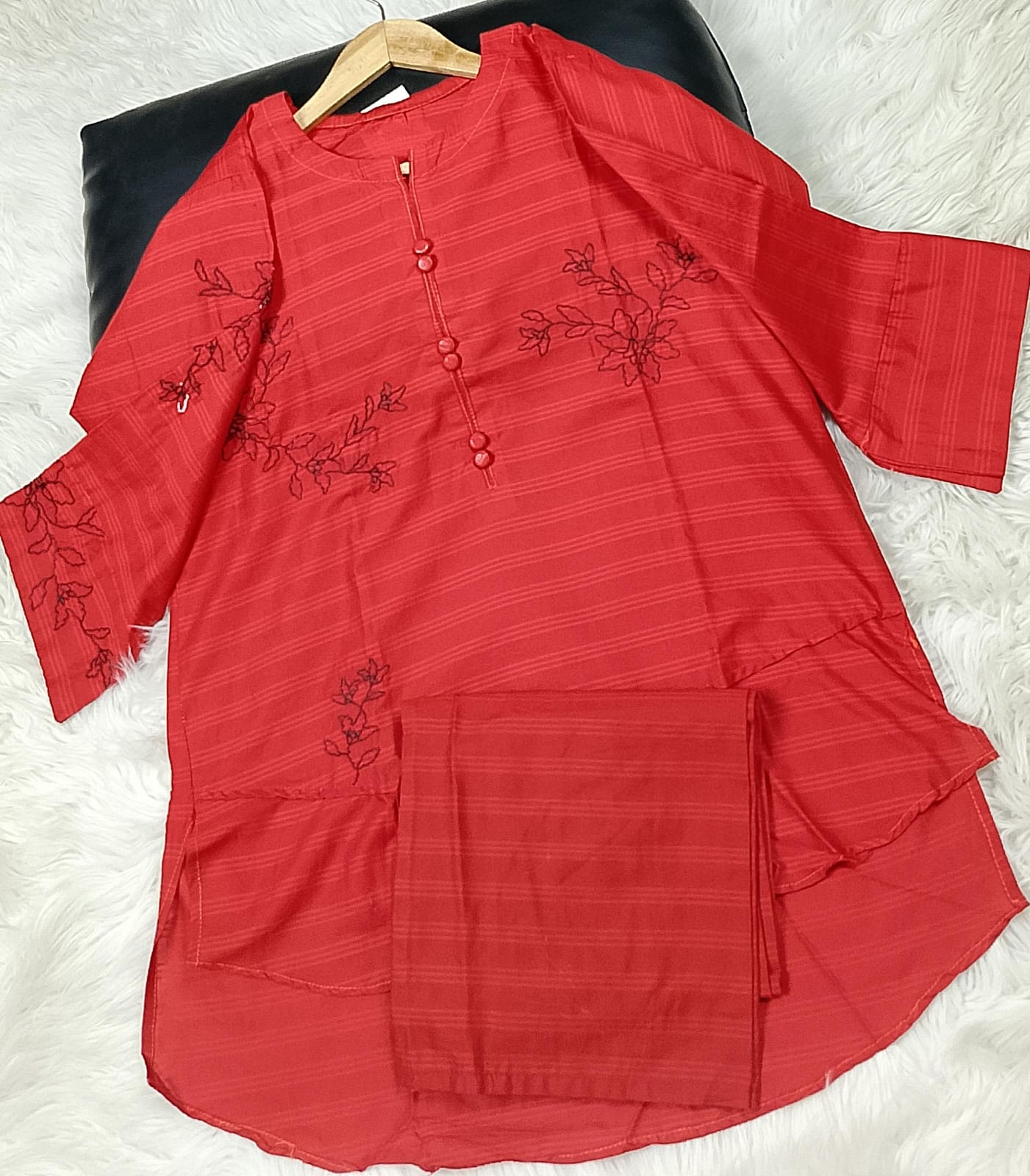 2 PIECE - EMBROIDERED LAWN SUIT