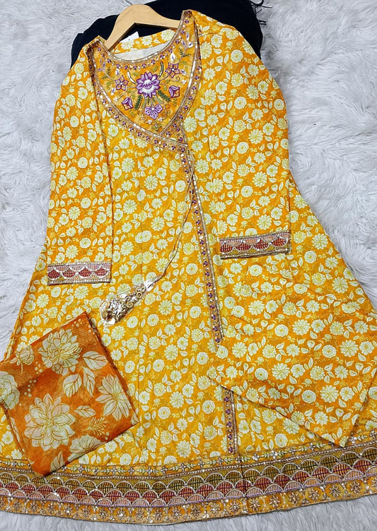 3 PIECE - EMBROIDERED LAWN SUIT