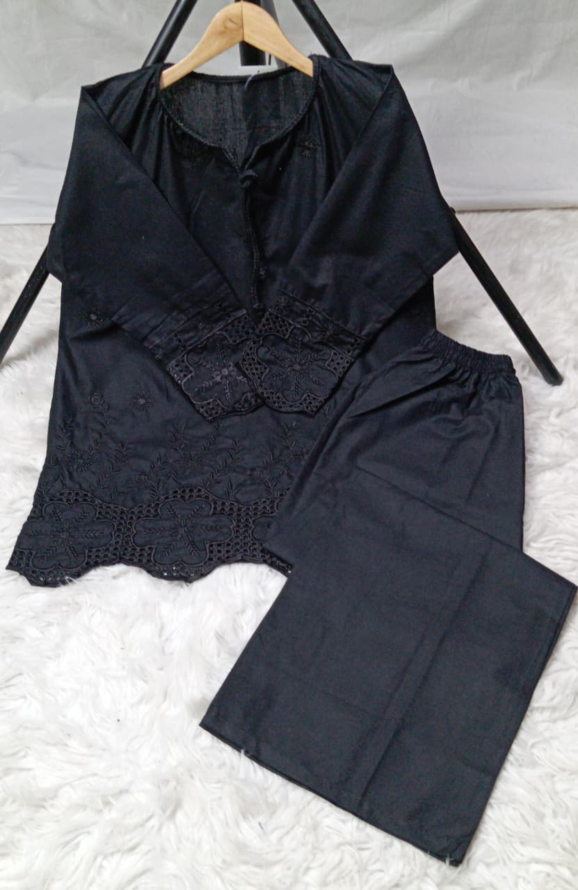 3 PIECE - EMBROIDERED LAWN SUIT