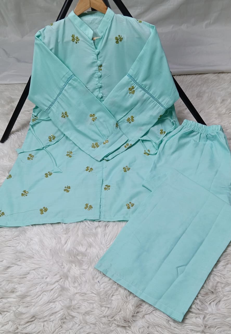 3 PIECE - EMBROIDERED LAWN SUIT