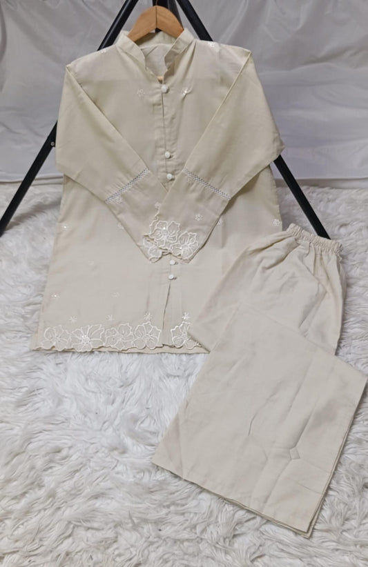 3 PIECE - EMBROIDERED LAWN SUIT