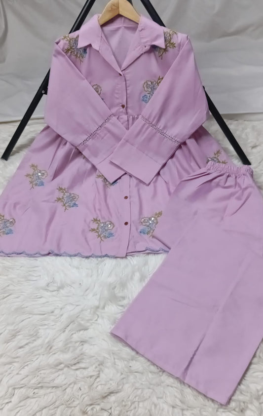 3 PIECE - EMBROIDERED LAWN SUIT