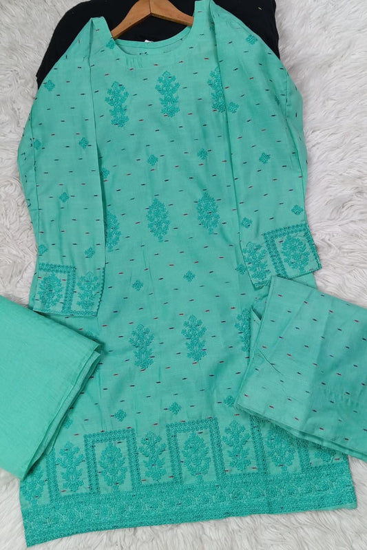 3 PIECE - EMBROIDERED LAWN SUIT