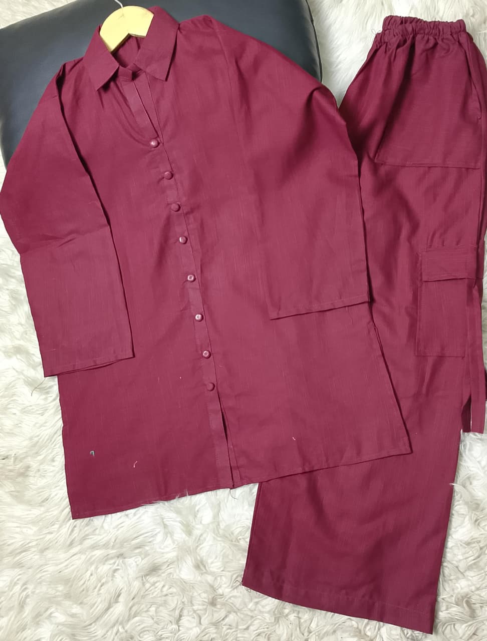 2 PIECE - EMBROIDERED KHADDAR SUIT