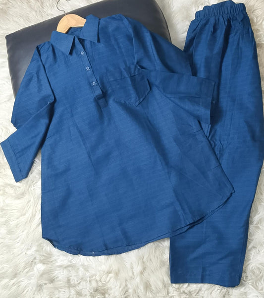 2 PIECE - EMBROIDERED LAWN SUIT