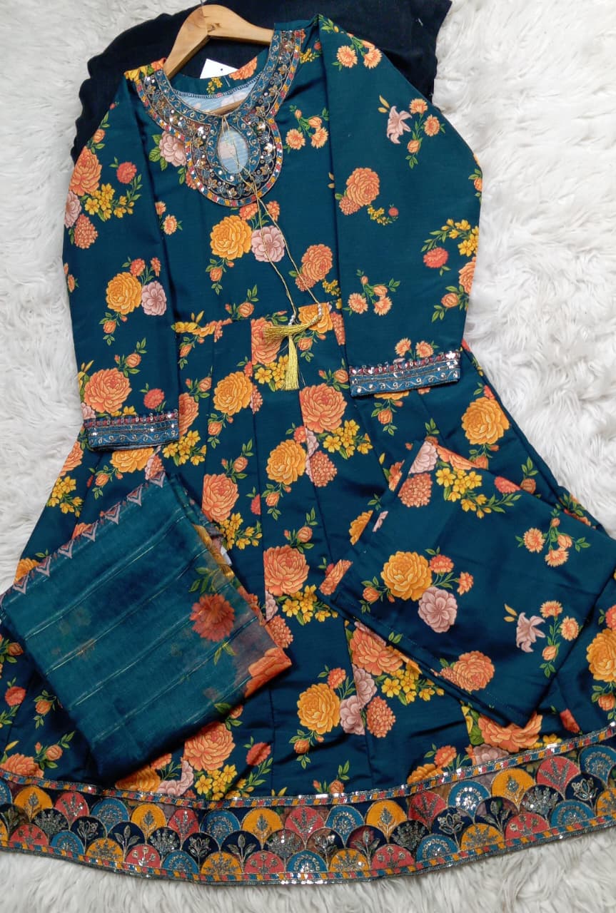 3 PIECE - EMBROIDERED LAWN SUIT