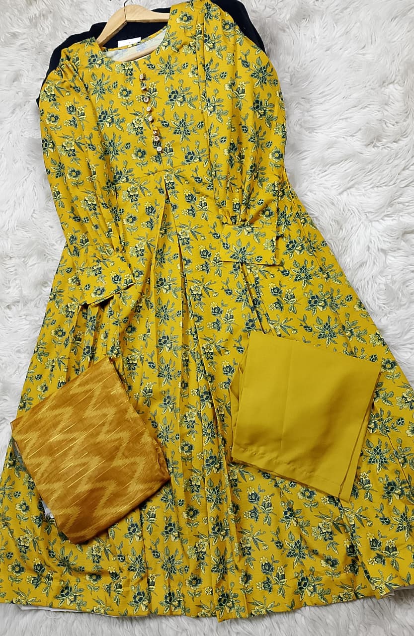 3 PIECE - EMBROIDERED LAWN SUIT