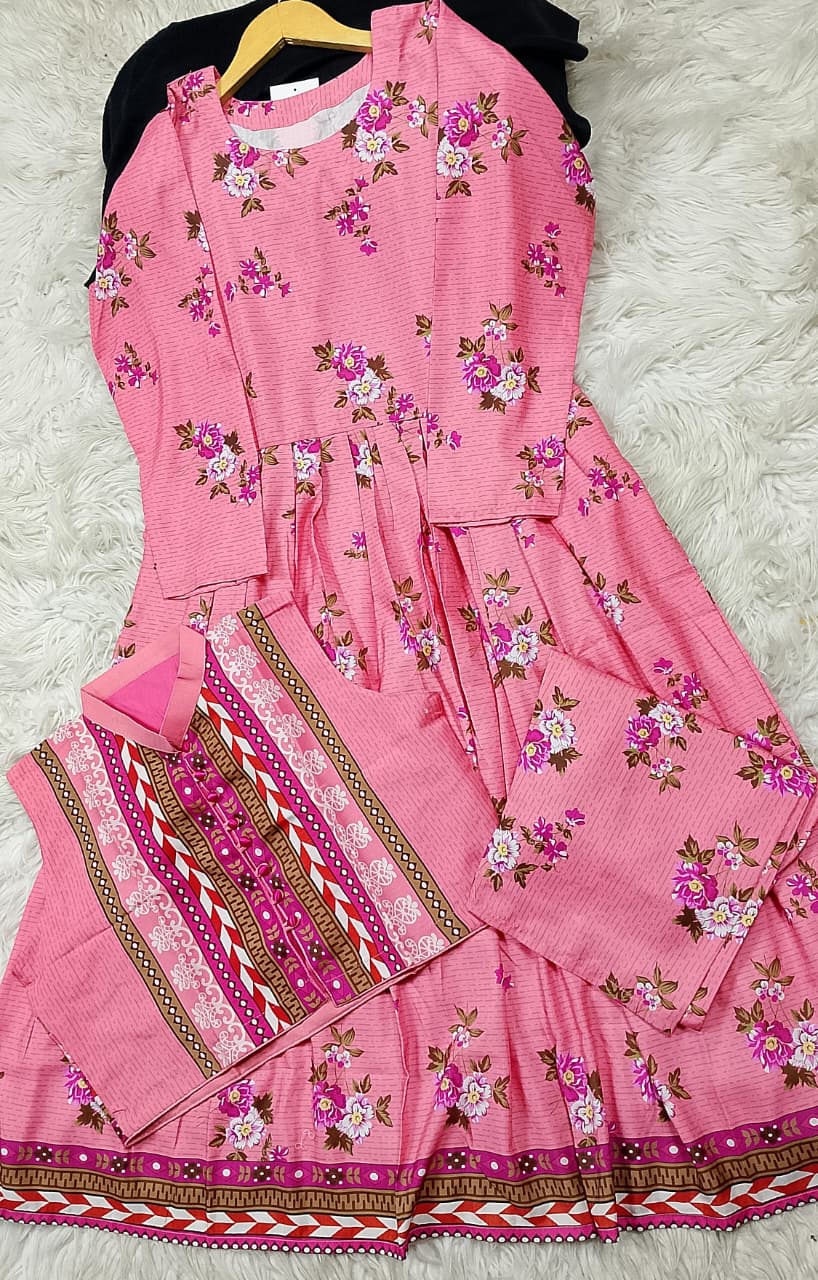 3 PIECE - EMBROIDERED LAWN SUIT