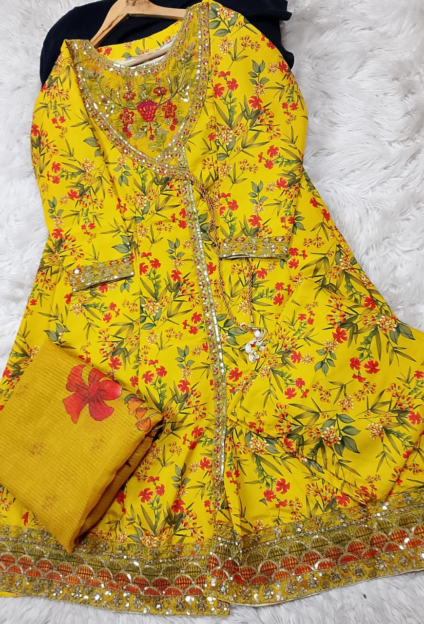3 PIECE - EMBROIDERED LAWN SUIT