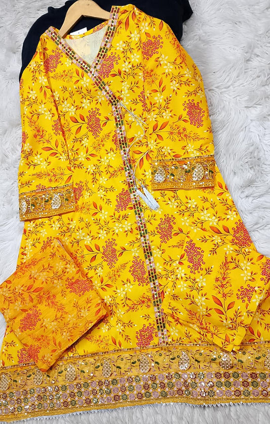 3 PIECE - EMBROIDERED LAWN SUIT