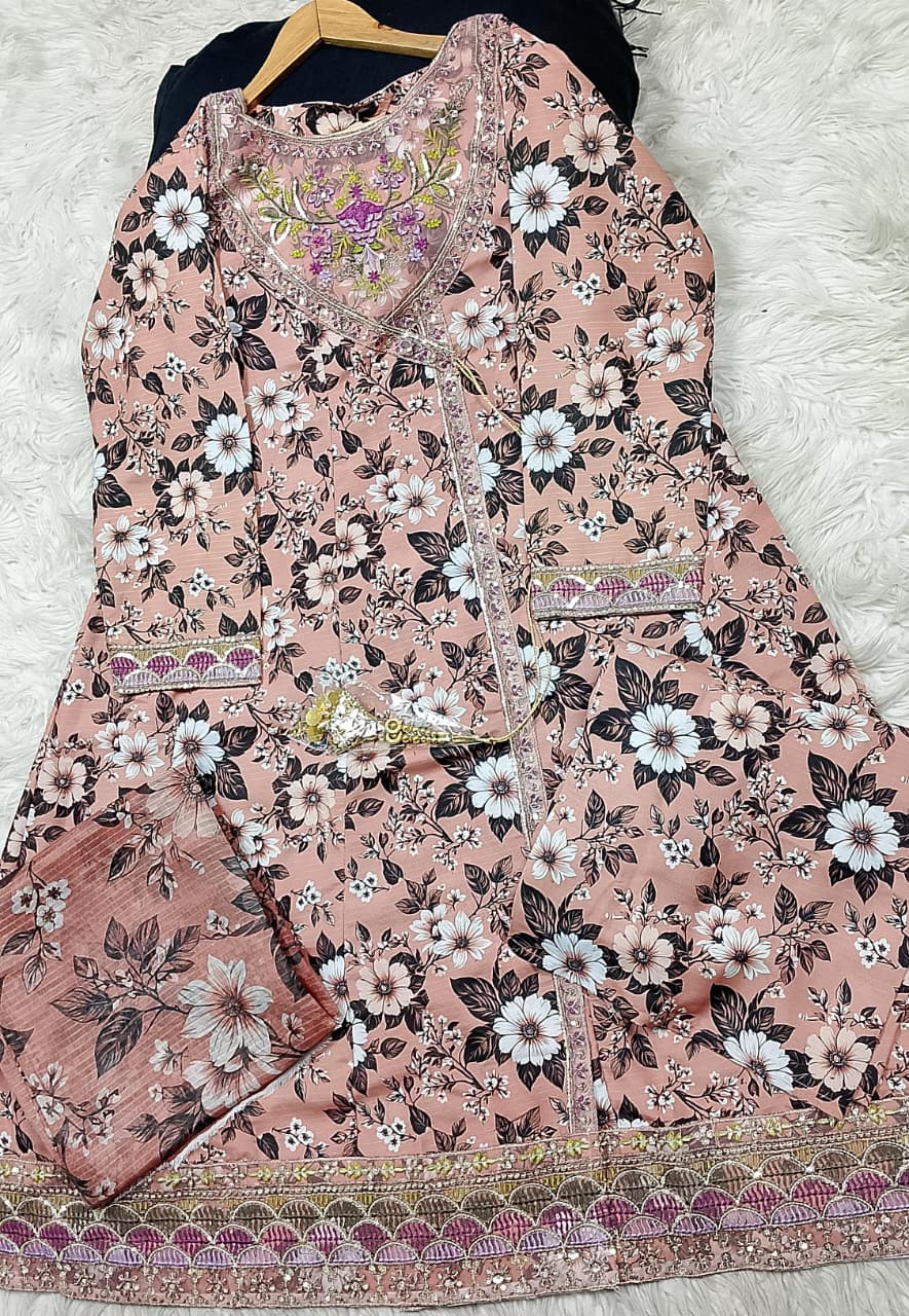 3 PIECE - EMBROIDERED LAWN SUIT