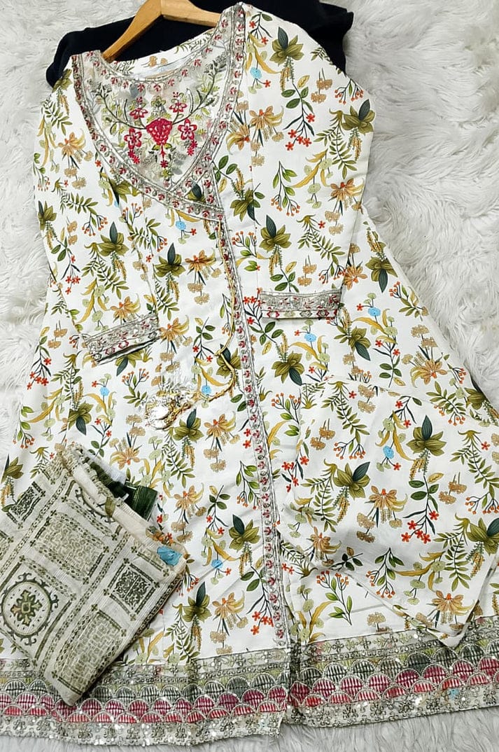 3 PIECE - EMBROIDERED LAWN SUIT