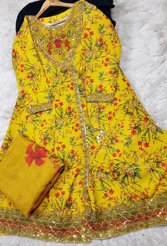 3 PIECE - EMBROIDERED LAWN SUIT