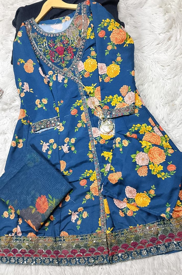 3 PIECE - EMBROIDERED LAWN SUIT