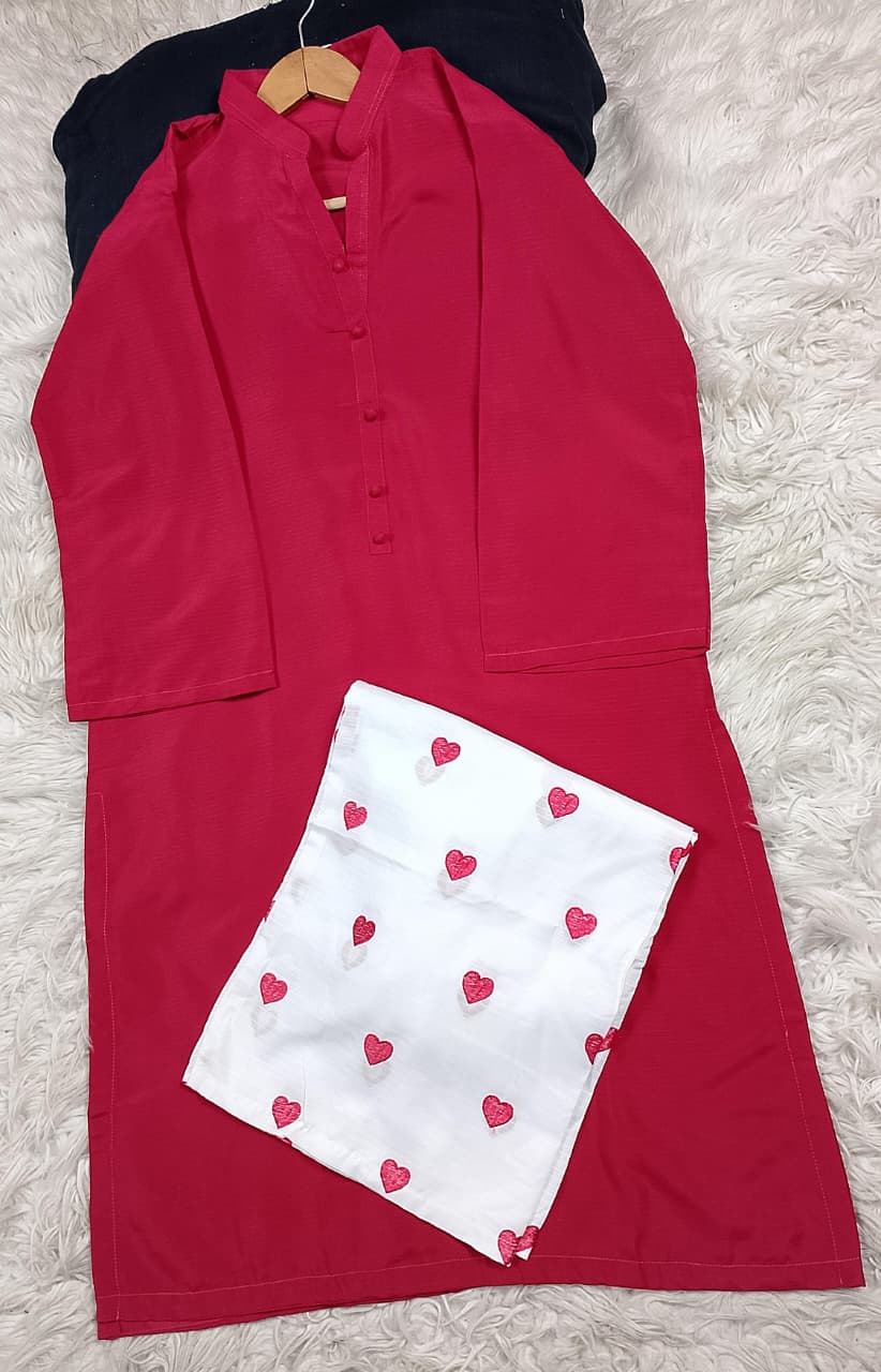 2 PIECE - EMBROIDERED LAWN SUIT