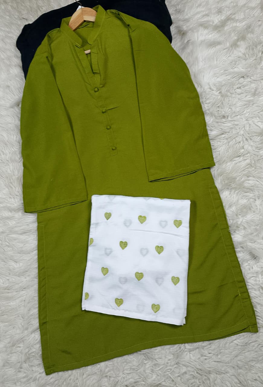 2 PIECE - EMBROIDERED LAWN SUIT