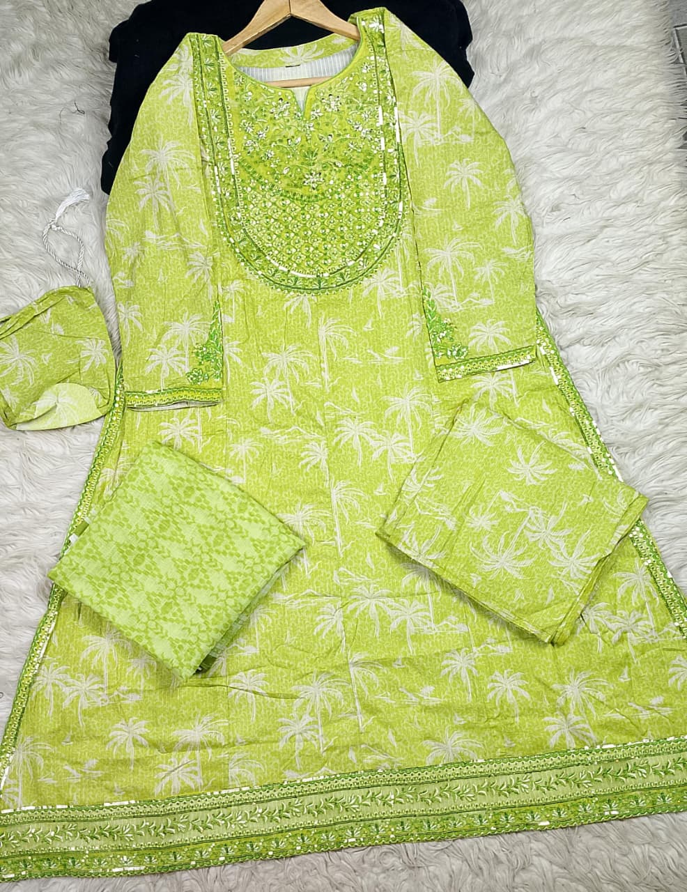 3 PIECE - EMBROIDERED LAWN SUIT