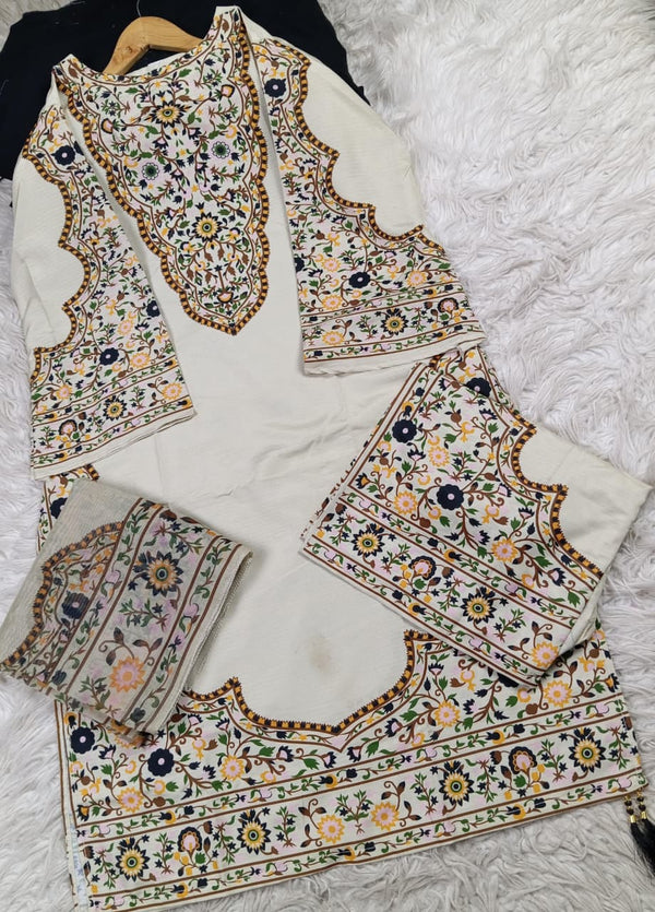 3 PIECE - EMBROIDERED LAWN SUIT
