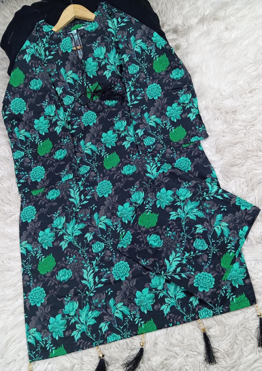 3 PIECE - EMBROIDERED LAWN SUIT