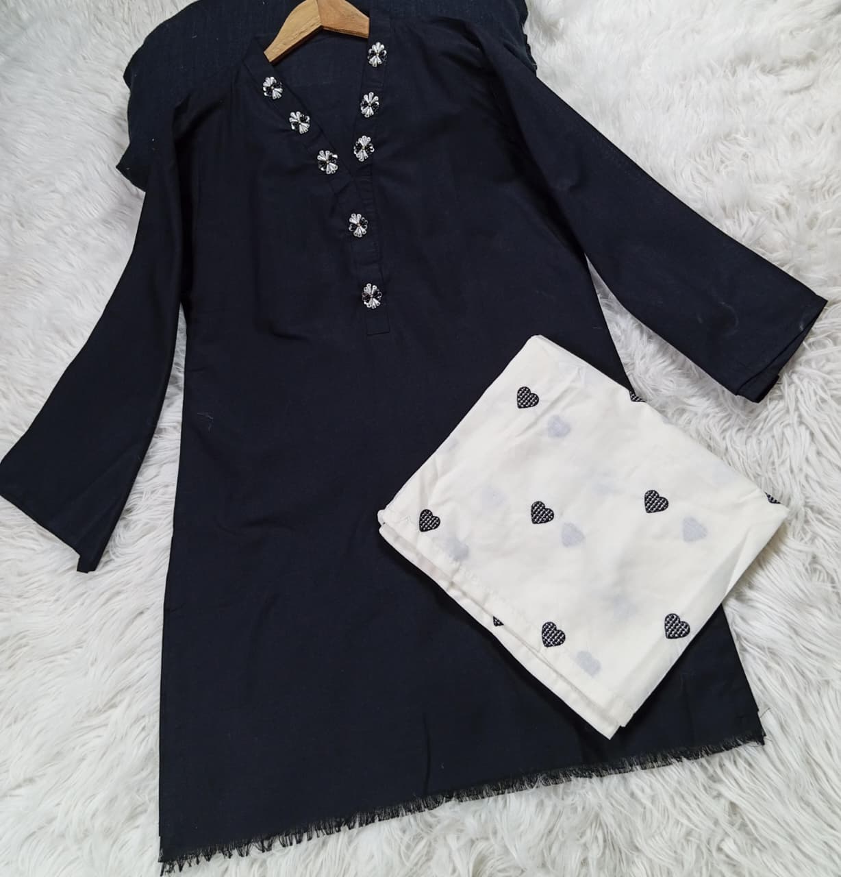 3 PIECE - EMBROIDERED LAWN SUIT