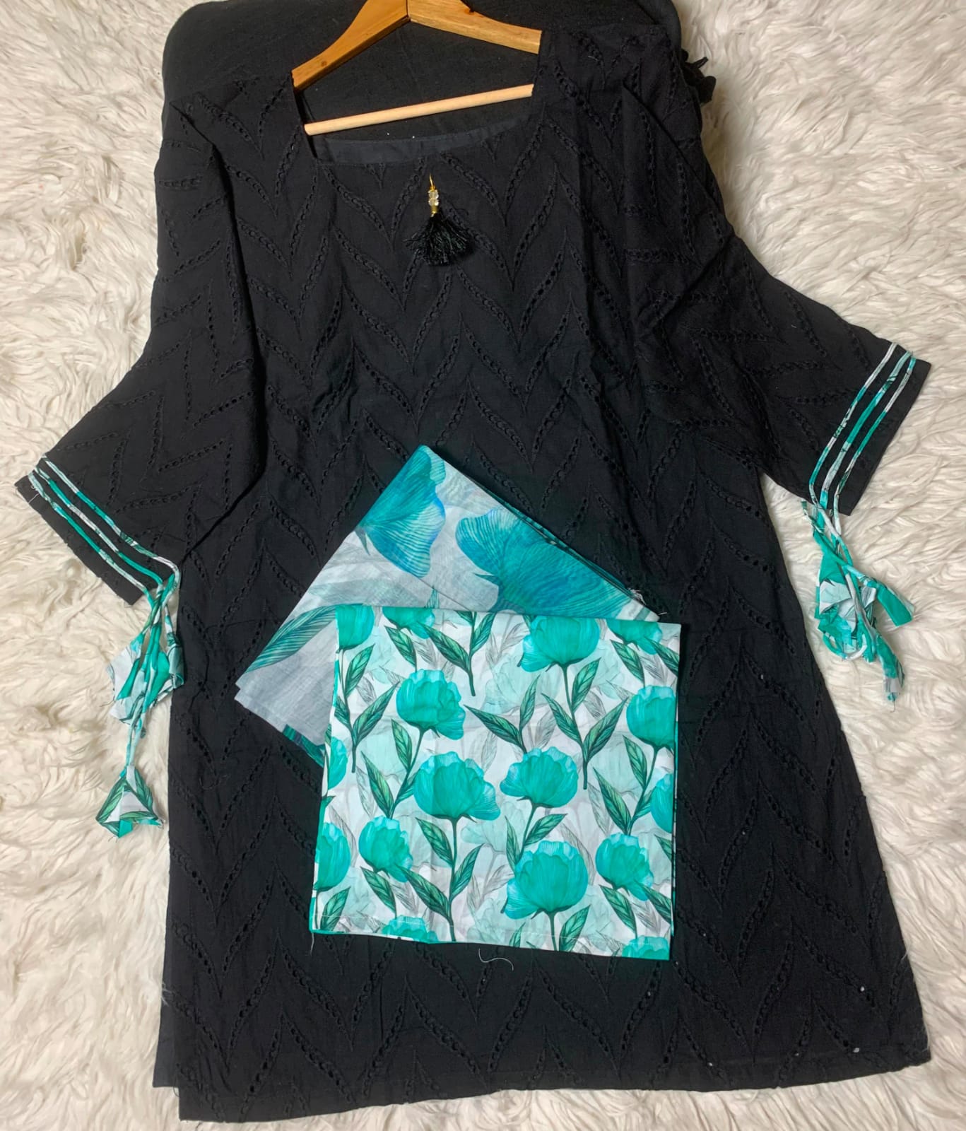 3 PIECE - EMBROIDERED LAWN SUIT