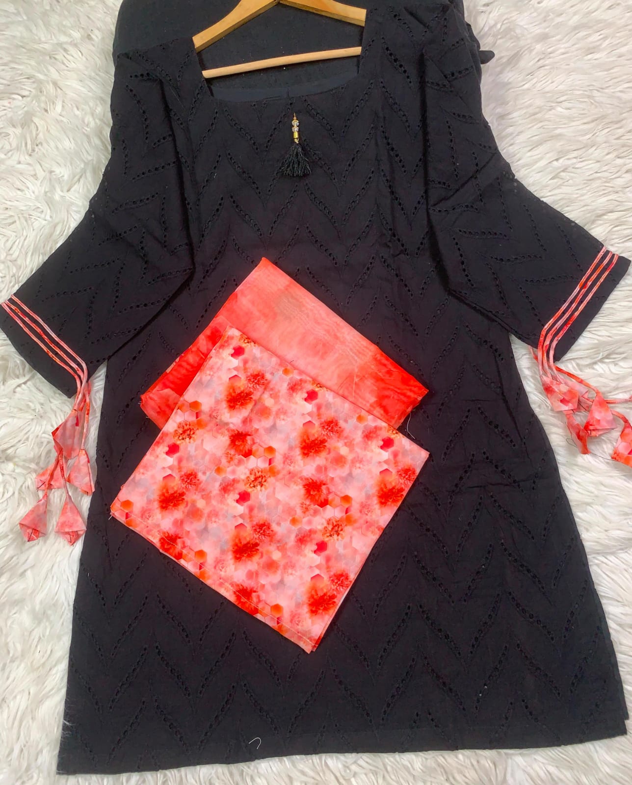 3 PIECE - EMBROIDERED LAWN SUIT