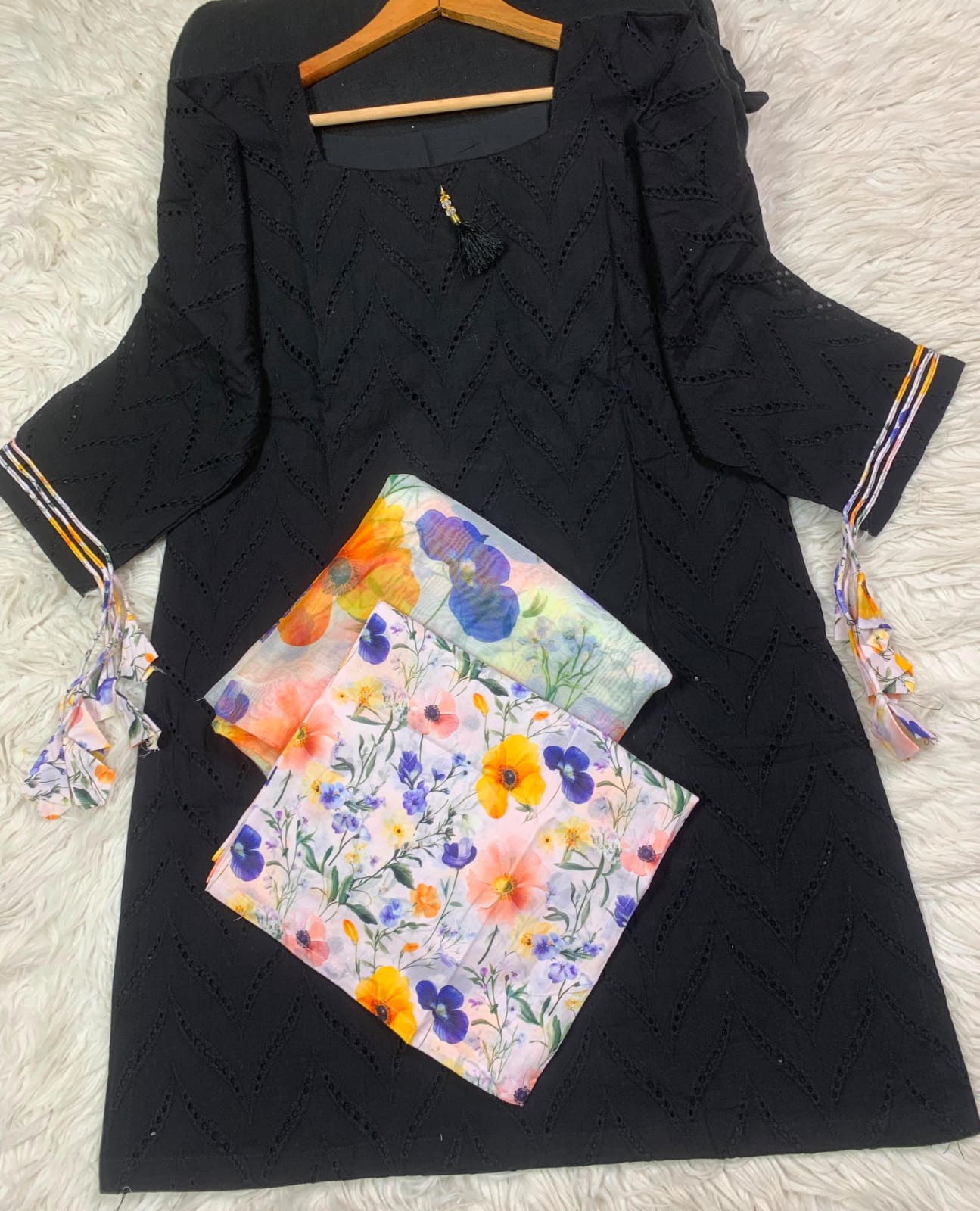 3 PIECE - EMBROIDERED LAWN SUIT