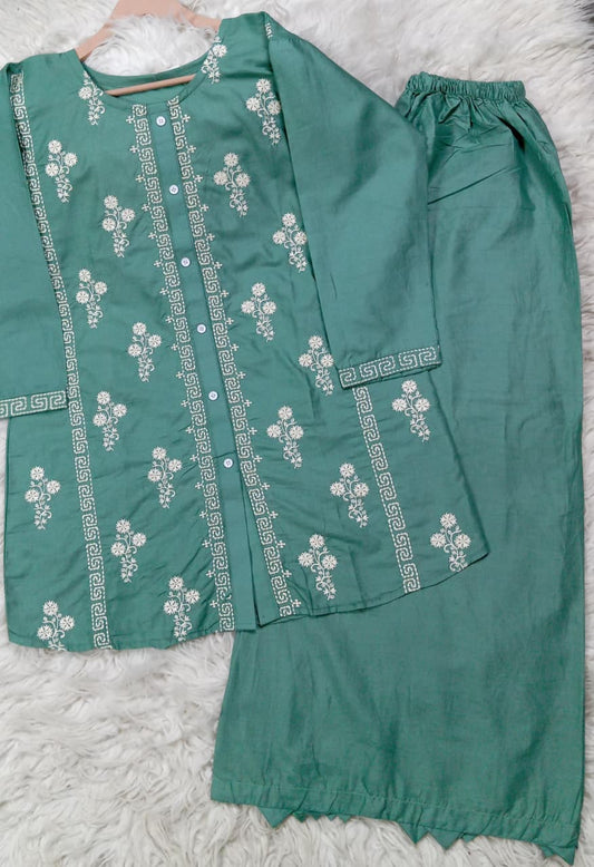 3 PIECE - EMBROIDERED LAWN SUIT