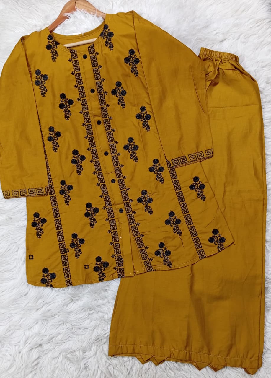 3 PIECE - EMBROIDERED LAWN SUIT