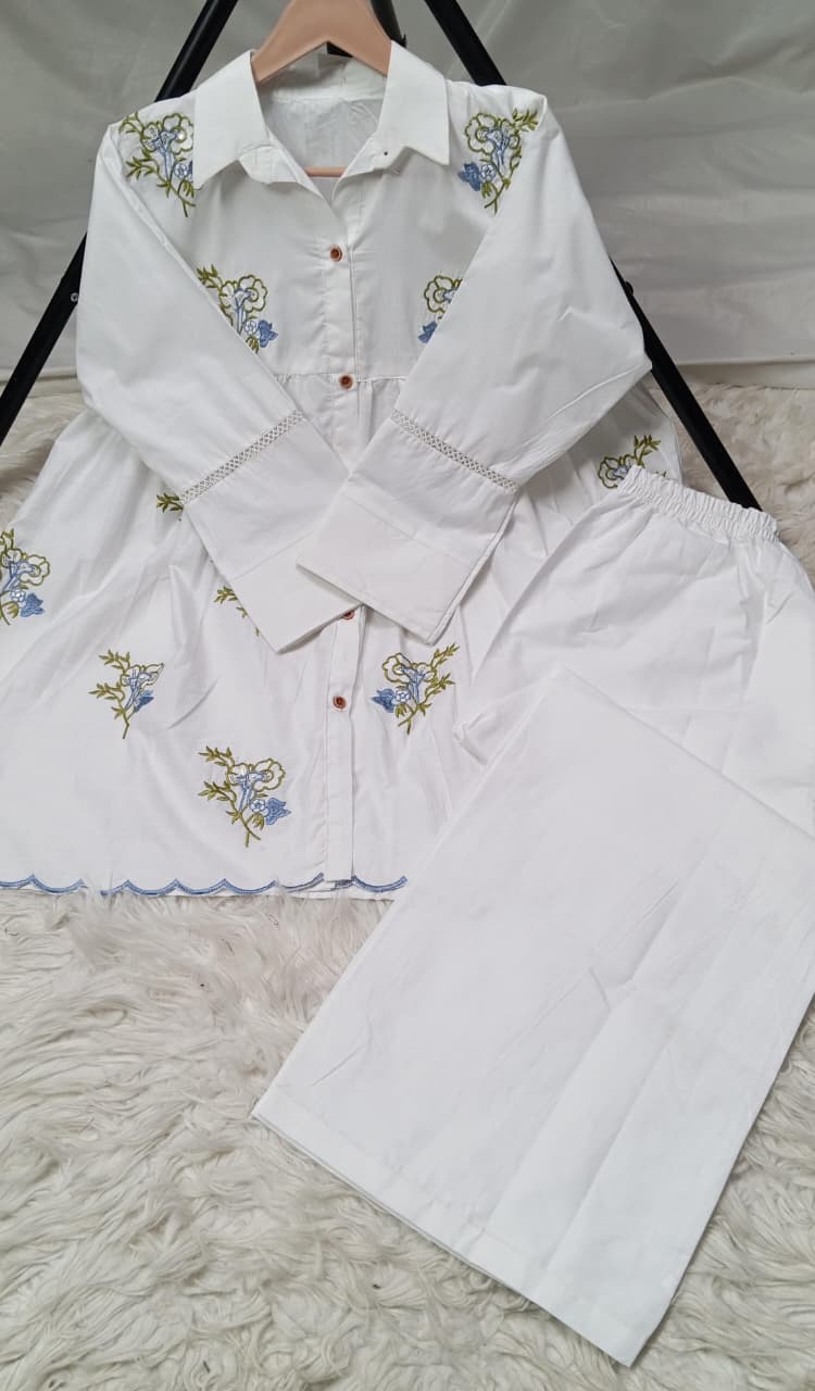 3 PIECE - EMBROIDERED LAWN SUIT