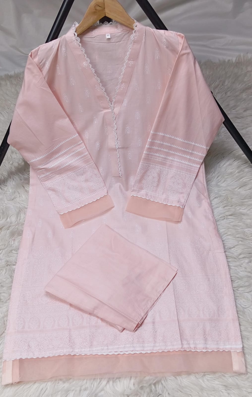 3 PIECE - EMBROIDERED LAWN SUIT