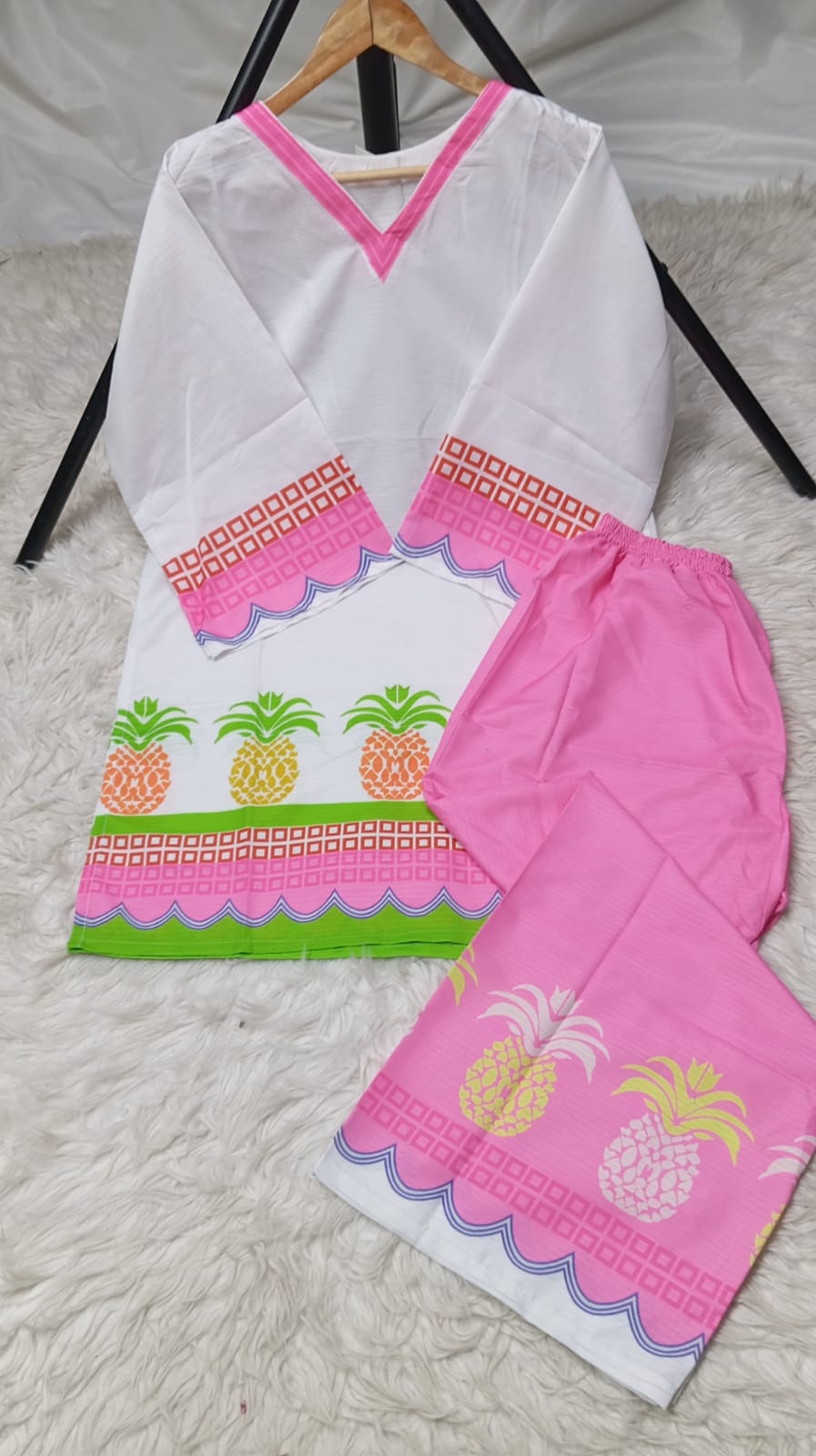 3 PIECE - EMBROIDERED LAWN SUIT