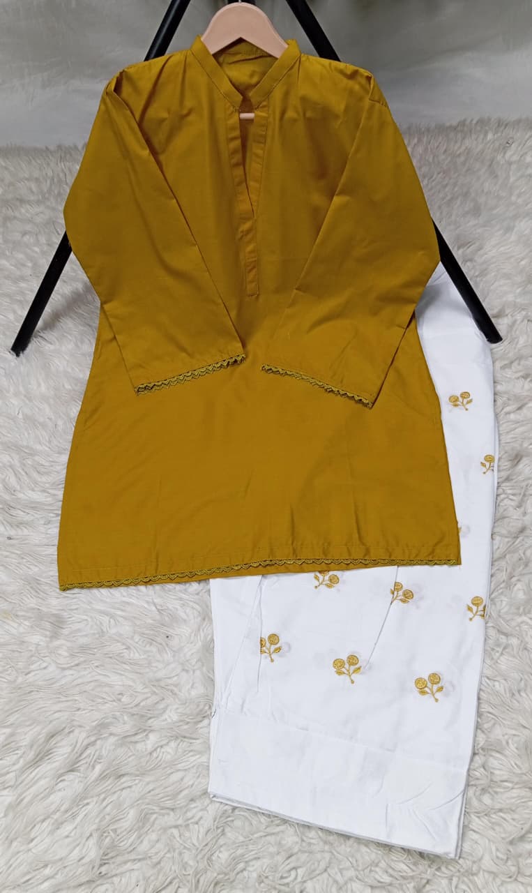 3 PIECE - EMBROIDERED LAWN SUIT