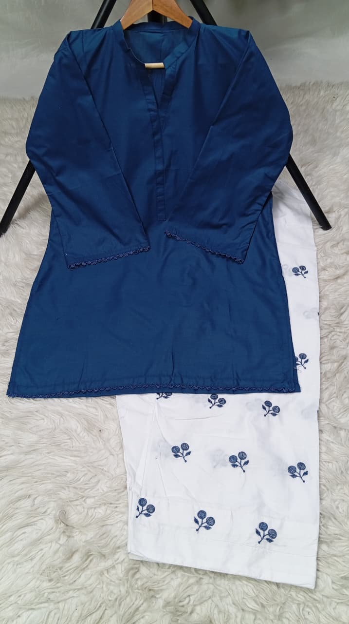 3 PIECE - EMBROIDERED LAWN SUIT