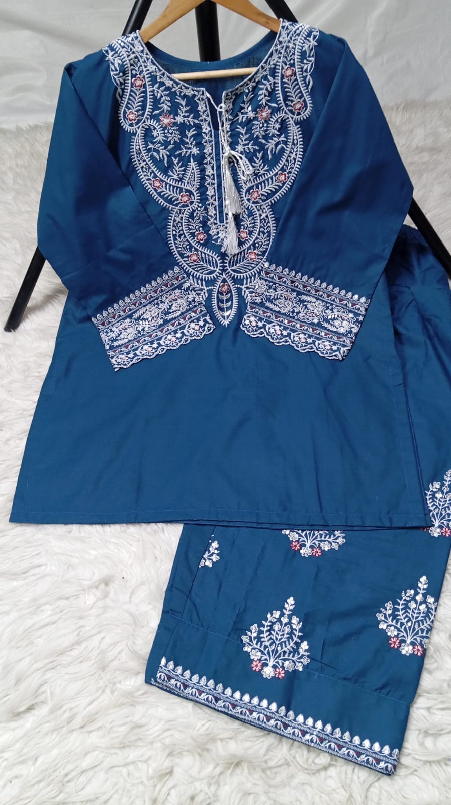 2 PIECE - EMBROIDERED LAWN SUIT