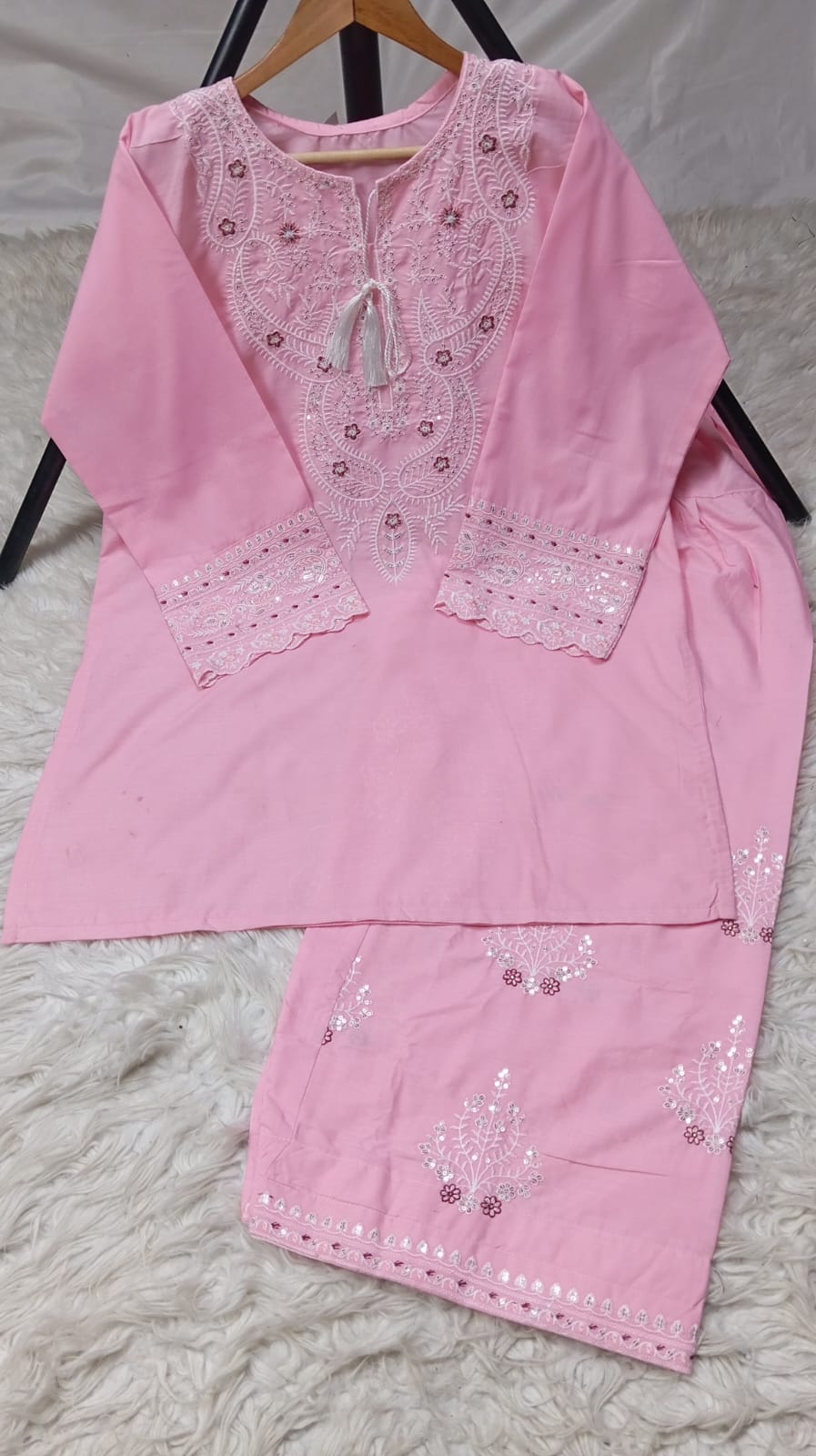 2 PIECE - EMBROIDERED LAWN SUIT